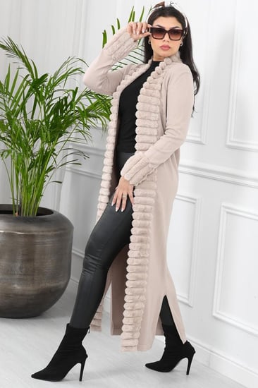 فروة شتوية بفتحة جانبية