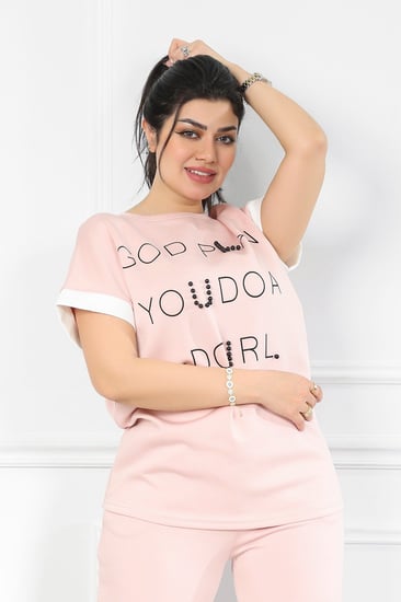 ترنج نسائي كاجوال من قطعتين