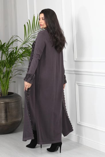 فروة شتوية بفتحة جانبية