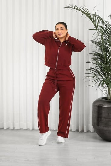 ترنج شتوي سحاب بأكمام طويلة وجيب