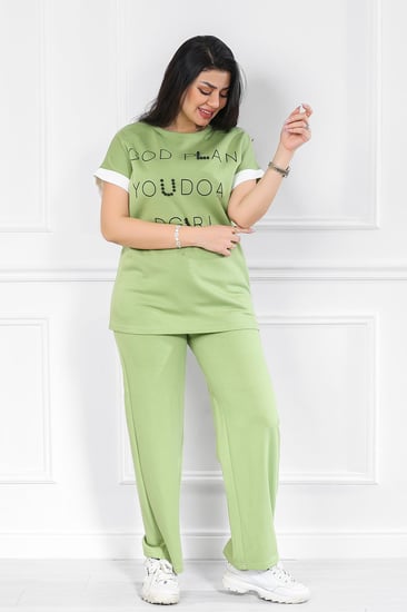 ترنج نسائي كاجوال من قطعتين