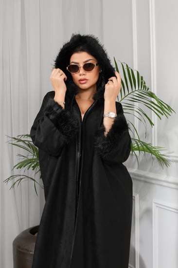 فروة شتوية مطرز بورد