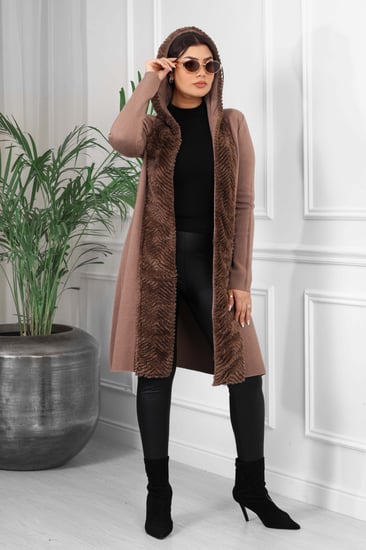 معطف شتوي فرو