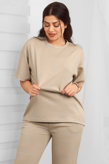 ترنج نسائي كاجوال طبي قطعتين