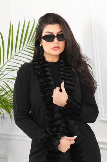 فروة شتوية بفتحة جانبية