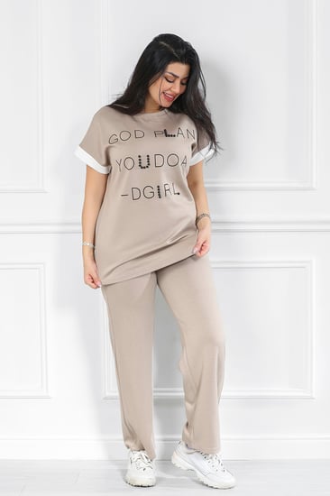 ترنج نسائي كاجوال من قطعتين