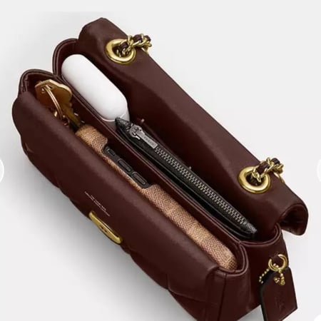 حقيبة كوتش تابي 20 شولدر بني تصل خلال ٢-٤ اسابيع | Coach Tabby Shoulder Bag 20