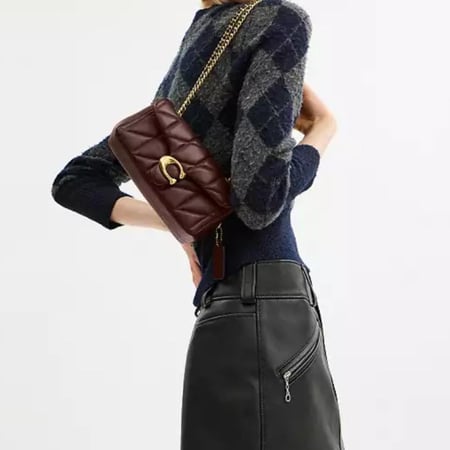 حقيبة كوتش تابي 20 شولدر بني تصل خلال ٢-٤ اسابيع | Coach Tabby Shoulder Bag 20