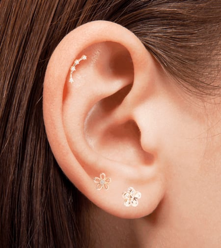 بيرسينج أذن مجموعة تاج