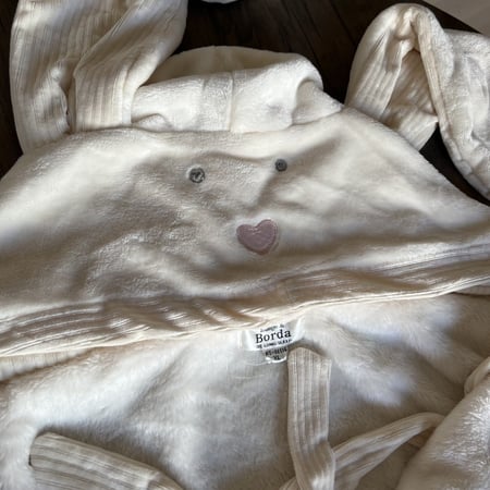 بطانية أرنب بقبعة رقم c3