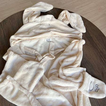 بطانية أرنب بقبعة رقم c3