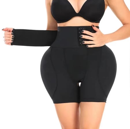 شورت إسفنجي مع مشد للبطن والخواصر
