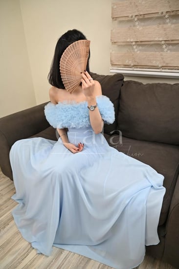 فستان أوف شولدر كلوش