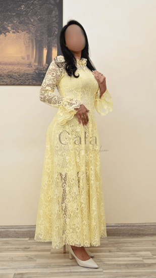 فستان طويل مستر ناعم