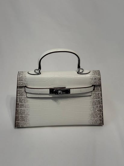 شنطة هيرمز - أبيض
