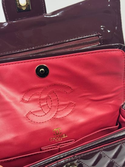 شنطة شانيل برغندي