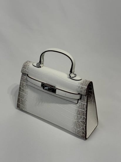 شنطة هيرمز - أبيض