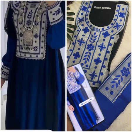 حرير ايطالي وتور موديل مميز