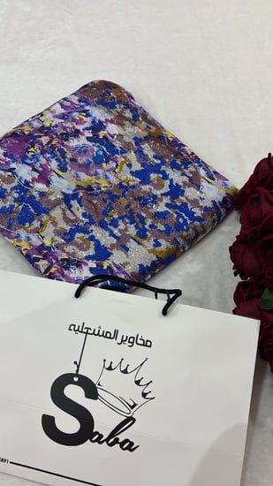 حرير ايطالي موديل الكسرات متروس كرستال