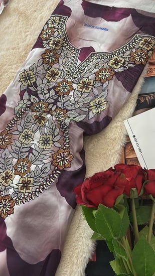 حرير ايطالي موديل الهاينك متروس كرستال