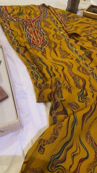 كشميري سلسه كرستال ملون امام وخلف