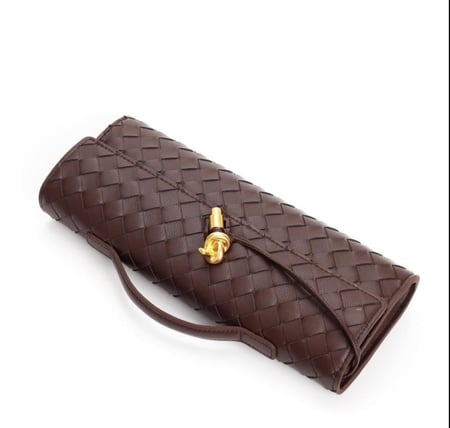 حقيبة بوتيقا آنديامو لونق كلاتش - بني