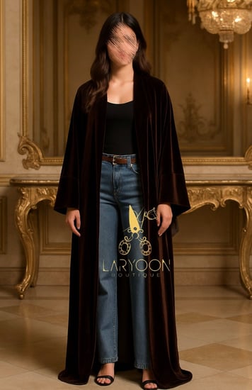 مخمل الـروڤان البُنّي الملكي