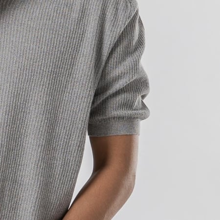 Elastic Polo T-shirt