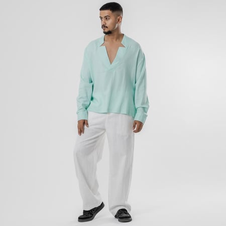 Open Neck Shirt