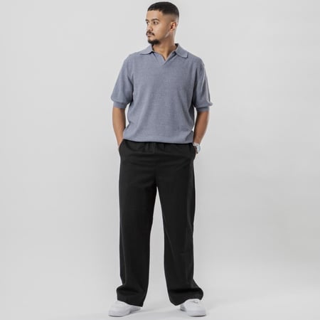 Elastic Polo T-shirt