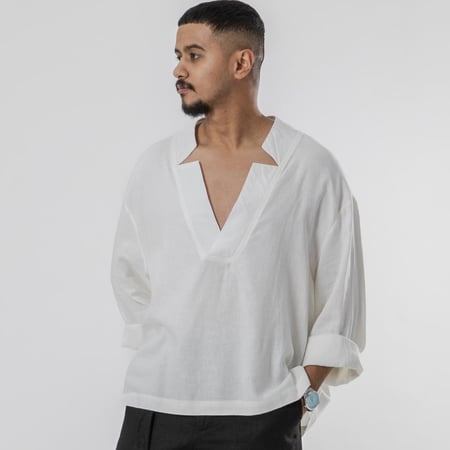Open Neck Shirt