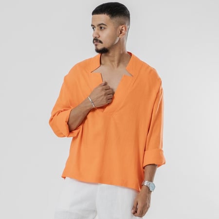 Open Neck Shirt