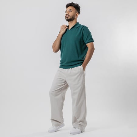 Elastic Polo T-shirt