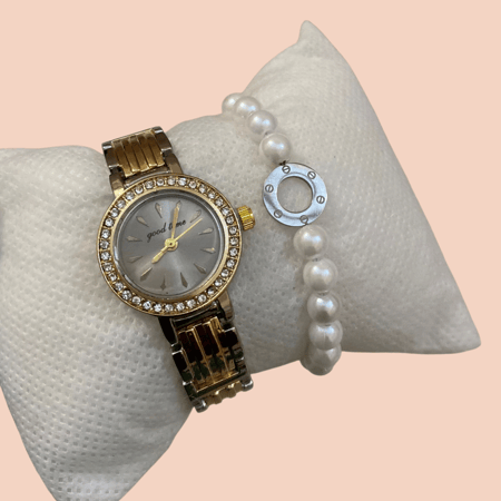 طقم ساعه بناتي