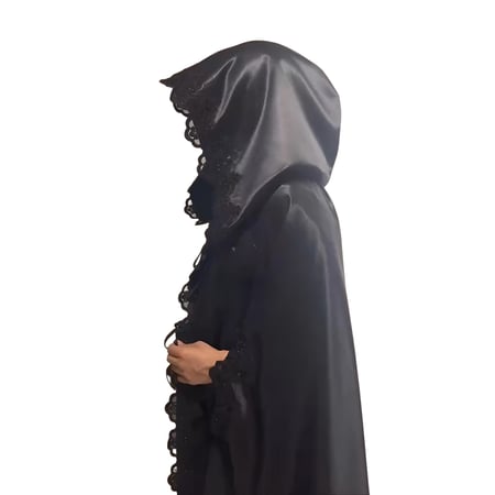 عباية عروس أسود