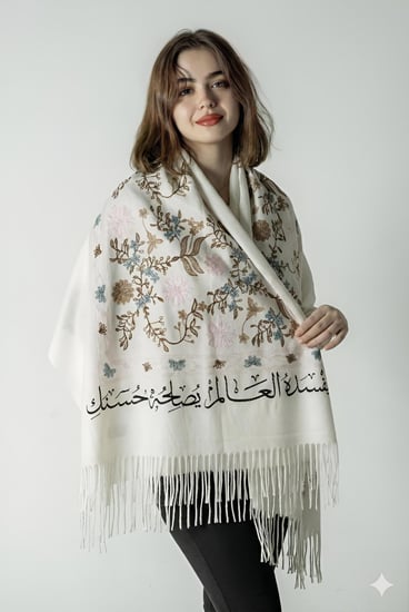 شال كشميري نسائي