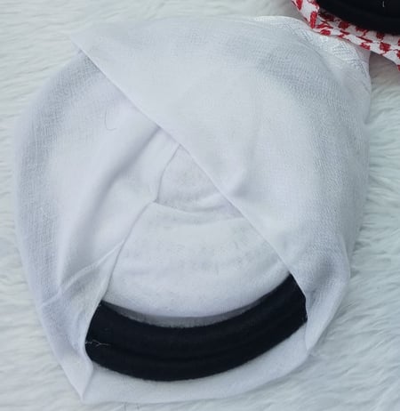 شماغ اطفال الون احمر