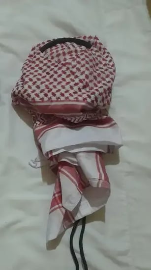 شماغ اطفال قطري