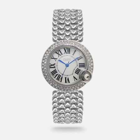 ساعة نسائية يتصميم انيق باللون