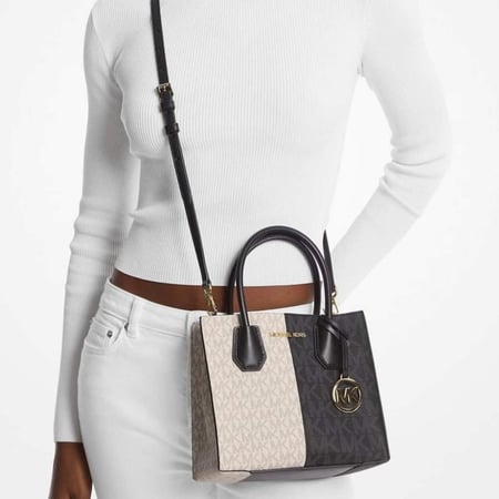 شنطة مايكل كورس Michael Kors Medium Mercer Satchel/Xbody
