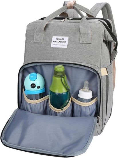 حقيبة ظهر مع سرير للاطفال 2 في 1