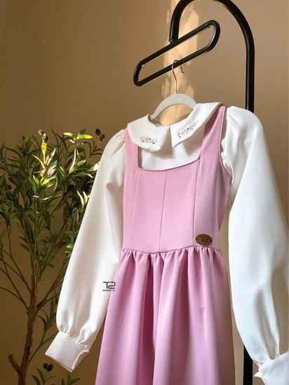 زي مدرسي مريول + قميص