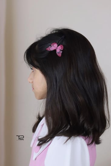 مشبك شعر قطعتين Butterfly