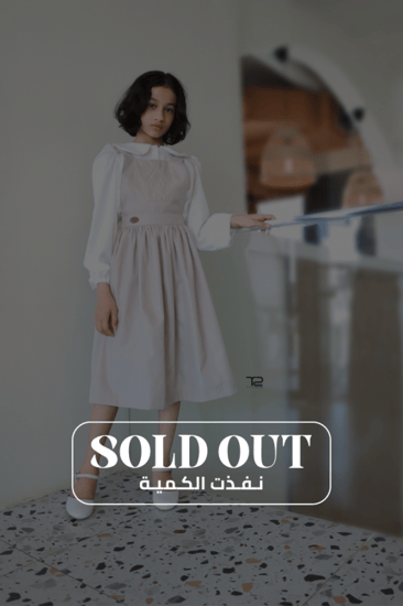 فستان أطفال بتطريز يدوي