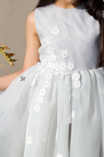 فستان زهرة الغيم Blue