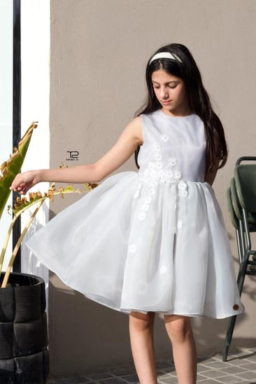 فستان زهرة الغيم Blue