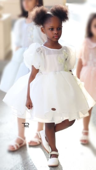 فستان أطفال White