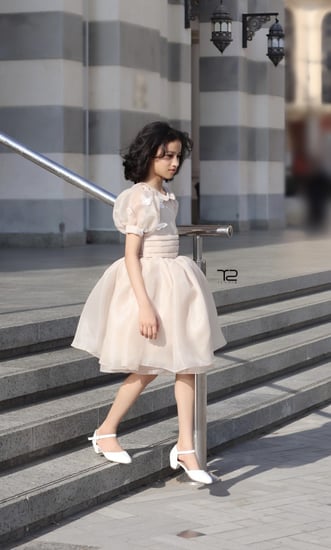 فستان أطفال Beige