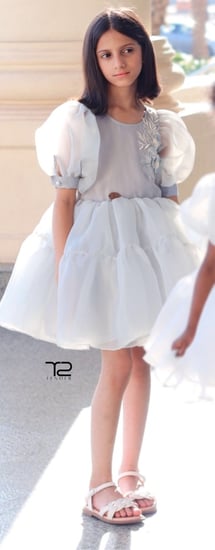 فستان أطفال Light Blue