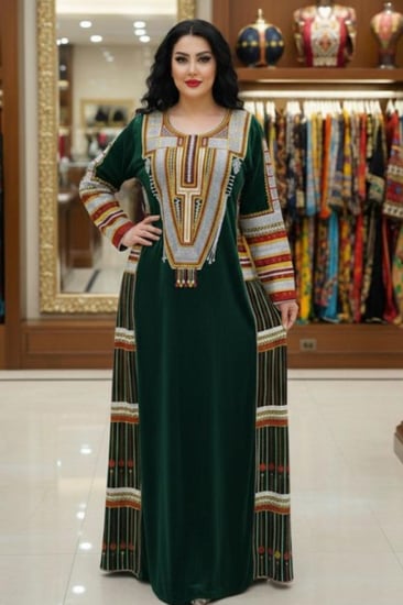ثوب جنوبي مخمل5